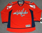 ALEXANDER SEMIN 2010 Home REEBOK Washington Capitals throwback jersey - FRONT