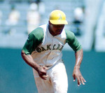 REGGIE JACKSON Oakland Athletics 1968 Majestic Baseball Throwback Jersey - ACTION