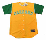 DICK GREEN Oakland Athletics 1968 Majestic Cooperstown Throwback Jersey