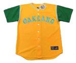 DICK GREEN Oakland Athletics 1968 Majestic Cooperstown Throwback Jersey