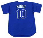 HIDEO NOMO Los Angeles Dodgers 2003 Majestic Baseball Throwback Jersey - BACK