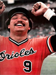 REGGIE JACKSON Baltimore Orioles 1976 Majestic Cooperstown Alternate Baseball Jersey