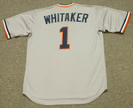 LOU WHITAKER Detroit Tigers 1984 Majestic Cooperstown Throwback Baseball Jersey