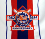 NEW YORK METS 1986 Majestic Home Throwback Jersey Customized "Any Name & Number(s)"