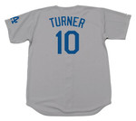 JUSTIN TURNER Los Angeles Dodgers 2016 Majestic Away Baseball Jersey