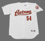 BRAD LIDGE Houston Astros 2005 Home Majestic Baseball Throwback Jersey - FRONT