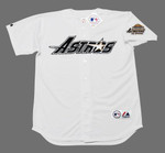 CRAIG BIGGIO Houston Astros 1994 Majestic Throwback Home Baseball Jersey