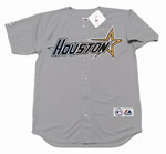 RANDY JOHNSON Houston Astros 1998 Majestic Throwback Away Baseball Jersey