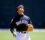 COLORADO ROCKIES 1993 Majestic Throwback Alternate Customized Jersey - ACTION