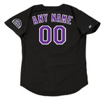 COLORADO ROCKIES 1993 Majestic Throwback Alternate Customized Jersey - BACK