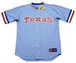 ADRIAN BELTRE Texas Rangers 1980's Majestic Cooperstown Vintage Baseball Jersey - FRONT