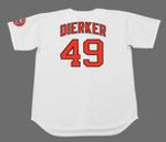 LARRY DIERKER Houston Astros 1971 Home Majestic Baseball Throwback Jersey