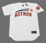 BOB WATSON Houston Astros 1971 Home Majestic Baseball Throwback Jersey - FRONT