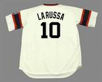 TONY LARUSSA Chicago White Sox 1985 Majestic Cooperstown Throwback Jersey