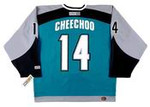 JONATHAN CHEECHOO San Jose Sharks 2006 CCM Throwback NHL Home Hockey Jersey