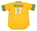 MIKE ANDREWS Oakland Athletics 1973 Majestic Cooperstown Throwback Baseball Jersey