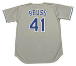 JERRY REUSS Los Angeles Dodgers 1981 Majestic Throwback Away Baseball Jersey - Back