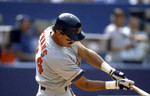 DWIGHT EVANS Boston Red Sox 1990 Majestic Throwback Away Baseball Jersey