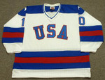 MARK JOHNSON 1980 USA Olympic Hockey Jersey