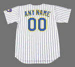 MILWAUKEE BREWERS Majestic Alternate Home Jersey Customized "Any Name & Number(s)"