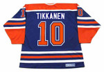 ESA TIKKANEN Edmonton Oilers 1987 Away CCM NHL Vintage Throwback Jersey - BACK