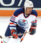 PETR KLIMA Edmonton Oilers 1990 Home CCM NHL Vintage Throwback Jersey - ACTION