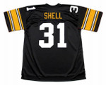DONNIE SHELL Pittsburgh Steelers 1979 Throwback Home NFL Football Jersey - BACK