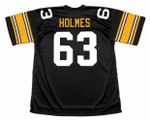 ERNIE HOLMES Pittsburgh Steelers 1974 NFL Football Throwback Jersey - BACK