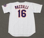 LEE MAZZILLI New York Mets 1977 Home Majestic Baseball Throwback Jersey - BACK