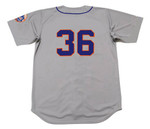 JERRY KOOSMAN New York Mets 1973 Away Majestic Baseball Throwback Jersey - BACK