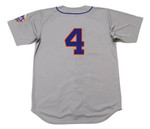 RON SWOBODA New York Mets 1969 Away Majestic Baseball Throwback Jersey - BACK