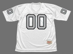 JIM OTTO Oakland Raiders 1970 Away Throwback NFL Football Jersey - FRONT