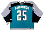 VINCENT DAMPHOUSSE San Jose Sharks 2003 CCM Throwback NHL Hockey Jersey - BACK
