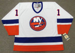 DARIUS KASPARAITIS New York Islanders 1993 Home CCM Vintage Throwback Hockey - FRONT