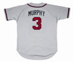 DALE MURPHY Atlanta Braves 1987 Away Majestic Throwback Baseball Jersey - BACK