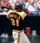 DAVE WINFIELD San Diego Padres 1979 Away Majestic Baseball Throwback Jersey - ACTION