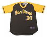 DAVE WINFIELD San Diego Padres 1979 Away Majestic Baseball Throwback Jersey - FRONT