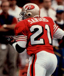 DEION SANDERS San Francisco 49ers 1994 Throwback Home NFL Football Jersey - ACTION