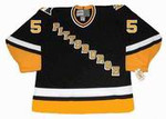 Ulf Samuelsson 1993 Pittsburgh Penguins NHL Throwback Away Jersey - FRONT