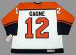 SIMON GAGNE Philadelphia Flyers 2005 CCM Throwback Home NHL Hockey Jersey - BACK