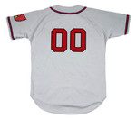 MILWAUKEE BRAVES 1950's Away Majestic Throwback Jersey Customized "Any Name & Number(s)"
