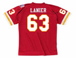 WILLIE LANIER Kansas City Chiefs 1969 Throwback Home NFL Football Jersey - BACK