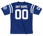 INDIANAPOLIS COLTS 1990's Throwback Home NFL Customized Jersey - BACK