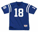 PEYTON MANNING Indianapolis Colts 1998 Throwback Home NFL Football Jersey - FRONT