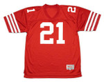 FRANK GORE San Francisco 49ers 2005 Throwback Home NFL Football Jersey - FRONT