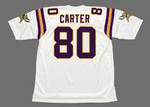 CRIS CARTER Minnesota Vikings 1998 Away Throwback NFL Football Jersey - BACK