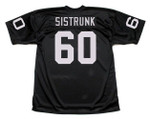 OTIS SISTRUNK Oakland Raiders 1976 Throwback Home NFL Football Jersey - BACK