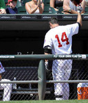 PAUL KONERKO Chicago White Sox 1970's Majestic Throwback Baseball Jersey - ACTION