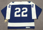 TIGER WILLIAMS Toronto Maple Leafs 1975 CCM Vintage Throwback NHL Hockey Jersey - BACK