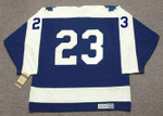 EDDIE SHACK Toronto Maple Leafs 1973 CCM Vintage Throwback NHL Hockey Jersey - BACK